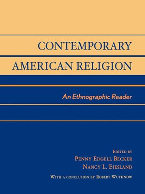 cover image of Contemporary American Religion